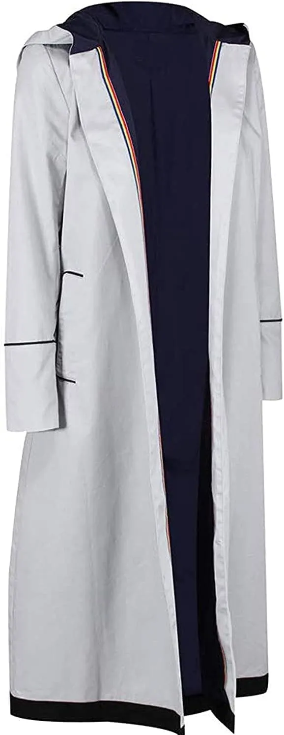 13th Doctor Whittaker Inspired Iconic Trench Women Long Coat Costume
