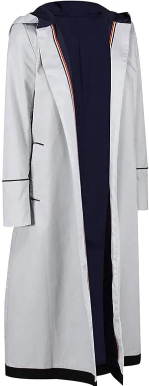 13th Doctor Whittaker Inspired Iconic Trench Women Long Coat Costume