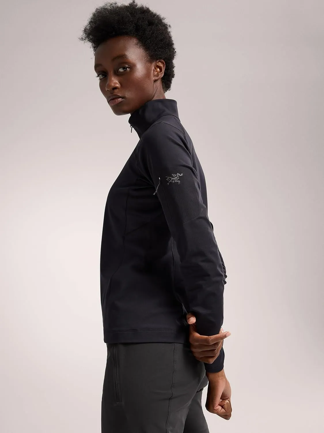 Arc'teryx Rho Zip Neck Women's | Versatile Lightweight Base Layer