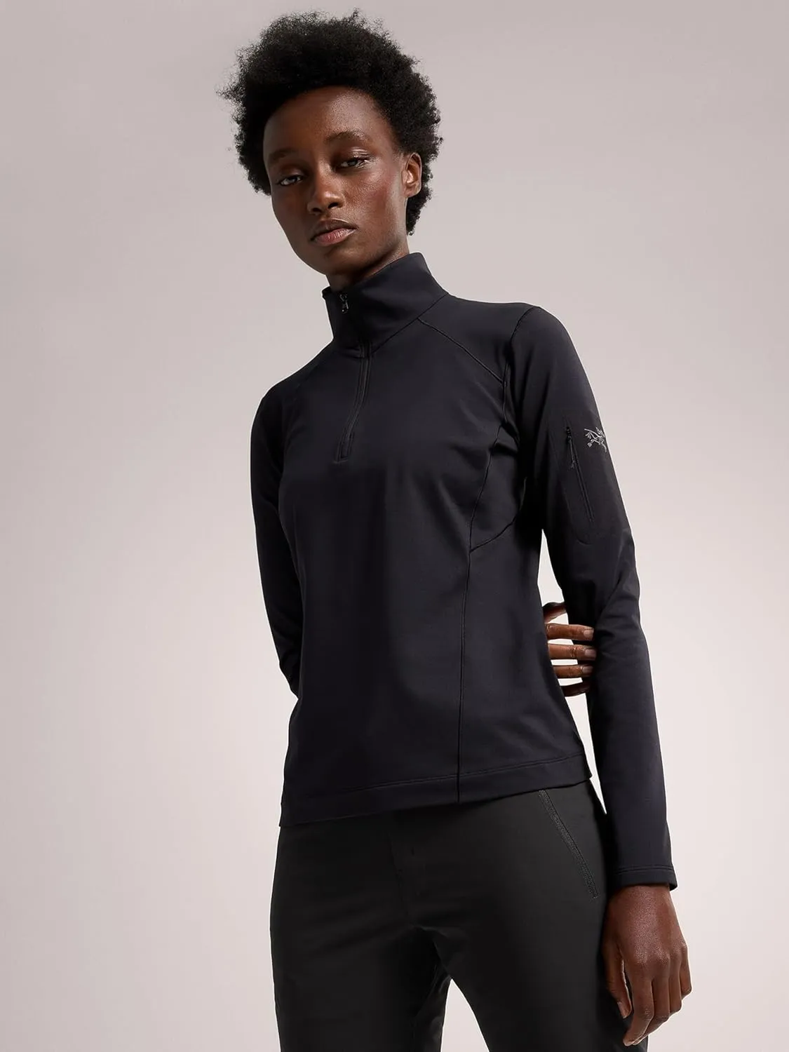 Arc'teryx Rho Zip Neck Women's | Versatile Lightweight Base Layer