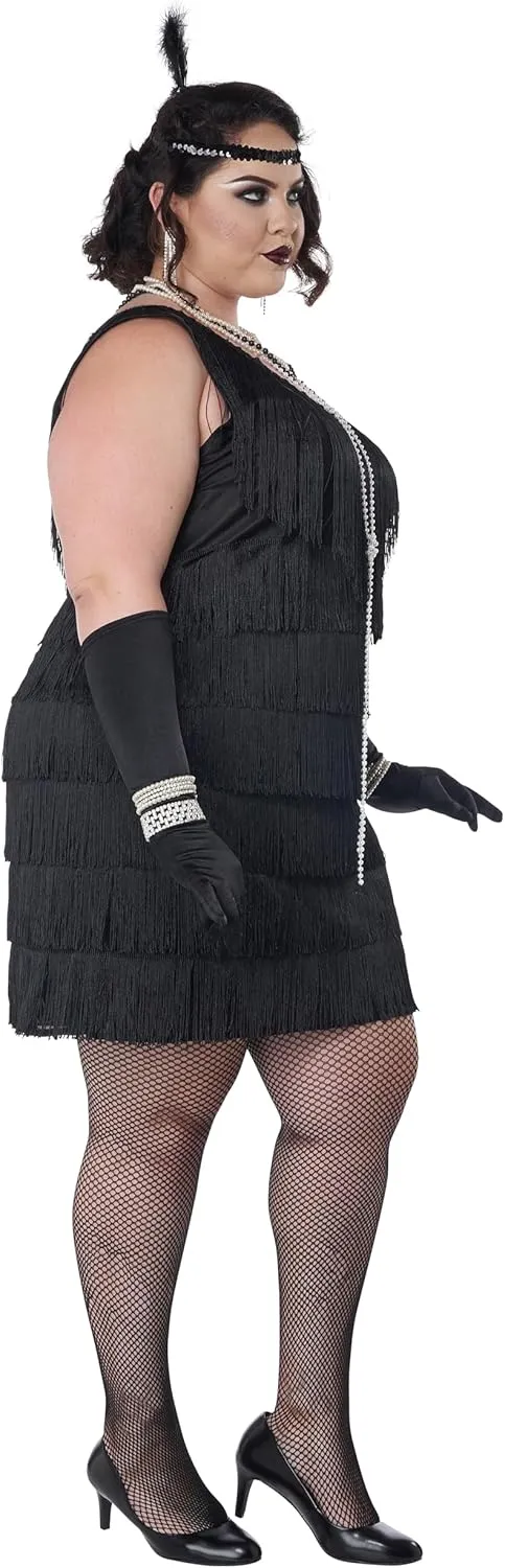 California Costumes Women's Fashion Flapper Plus Size Costume