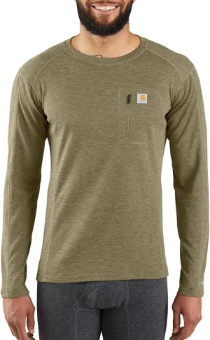 Carhartt Men's Force Heavyweight Thermal Base Layer Long Sleeve Pocket Shirt