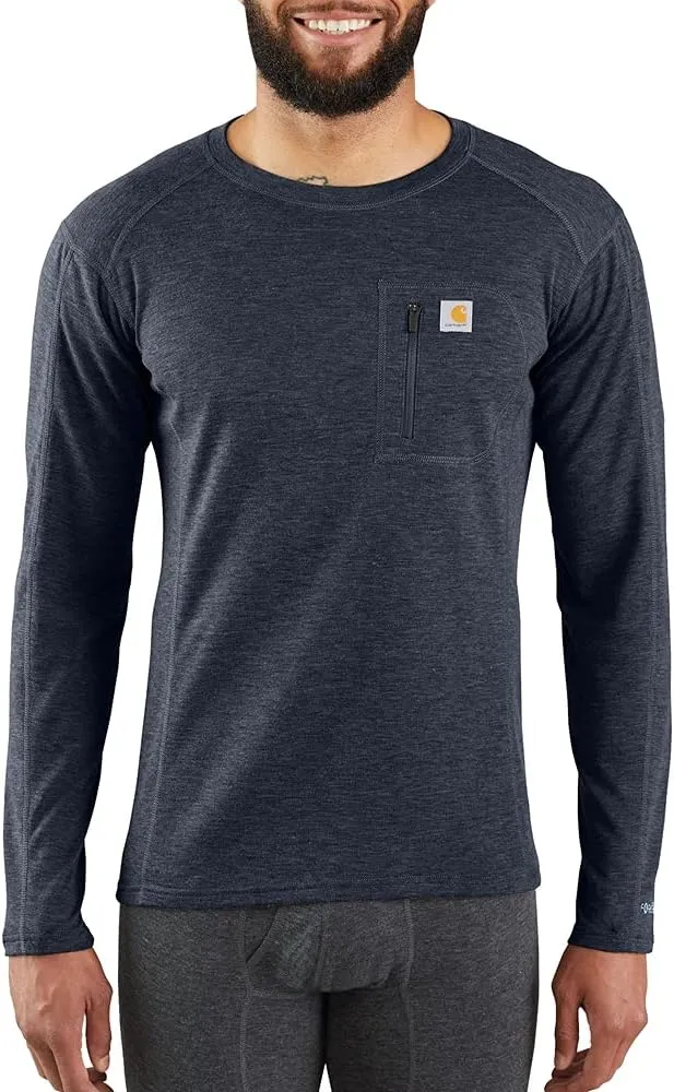 Carhartt Men's Force Heavyweight Thermal Base Layer Long Sleeve Pocket Shirt