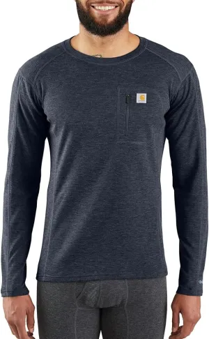 Carhartt Men's Force Heavyweight Thermal Base Layer Long Sleeve Pocket Shirt