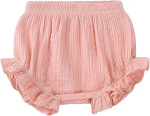 Century Star Baby Bloomers for Toddler Diaper Covers for Girls Ruffle Baby Shorts Infant Solid Underwear Newborn