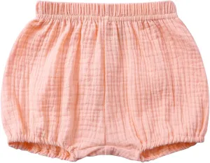 Century Star Baby Bloomers for Toddler Diaper Covers for Girls Ruffle Baby Shorts Infant Solid Underwear Newborn