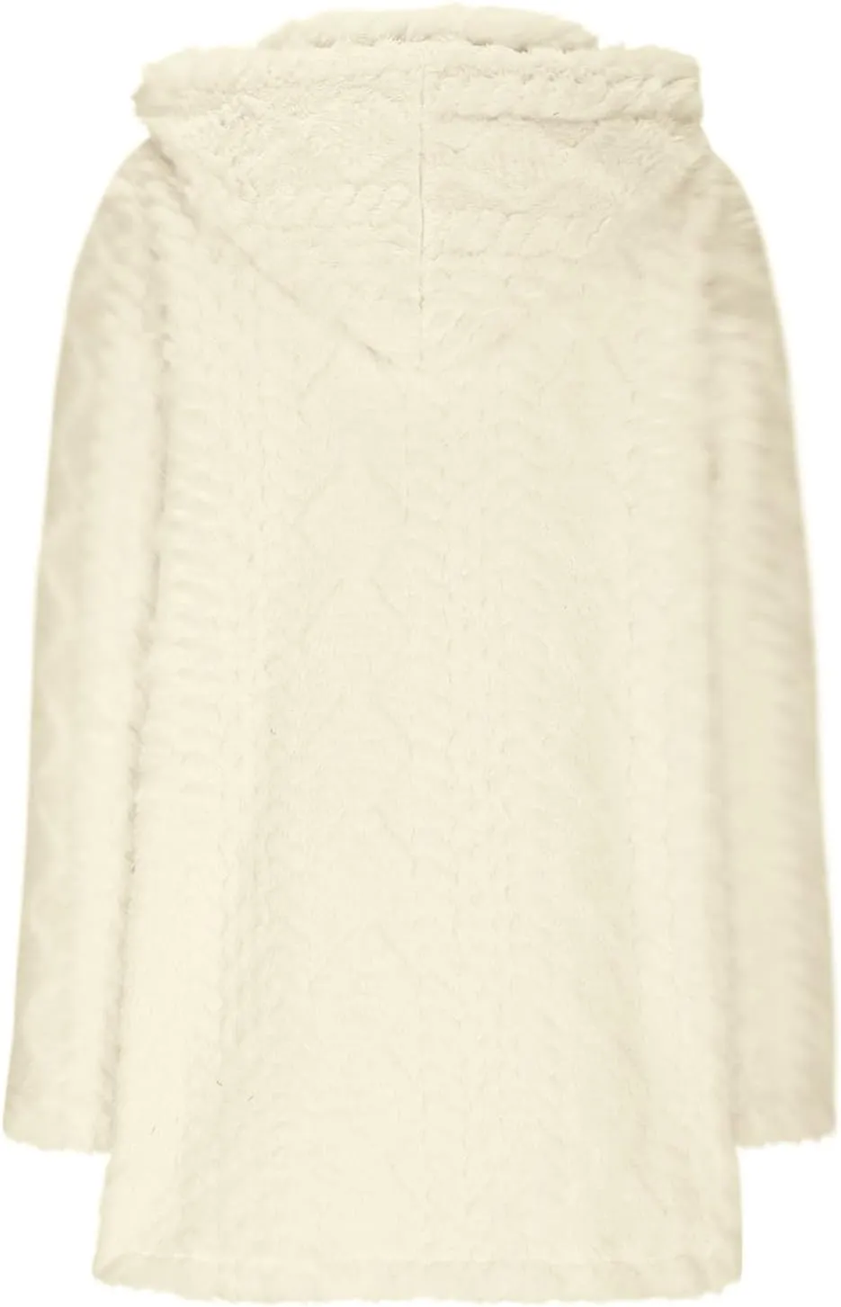 Chunky Knitted Hooded Cardigan Coats for Women Open Front Buttons Oversized Tunic Sweaters Thickened Warm Outerwear