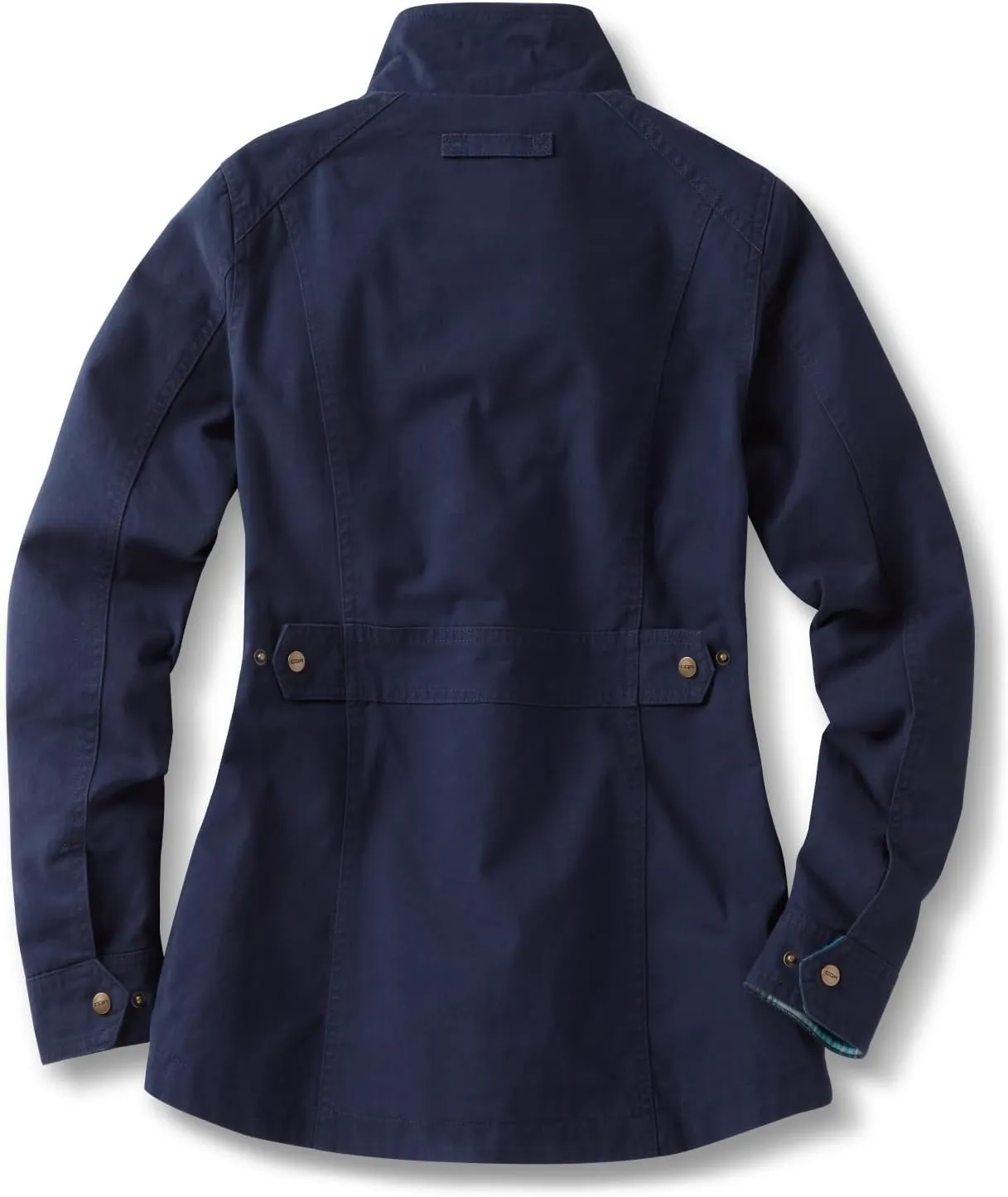 CQR Women's Twill All Cotton Flannel Shirt Jacket, Soft Long Sleeve Shirts, Corduroy Lined Outdoor Shirt Jackets