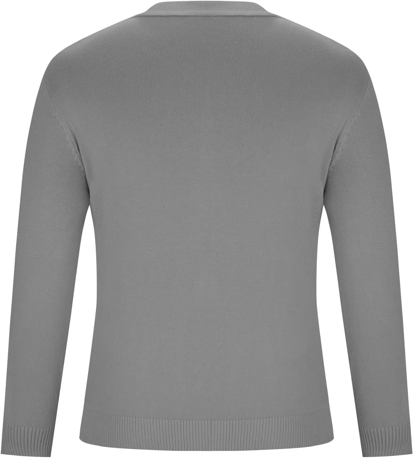 Dgoopd Mens Cardigan Sweater V Neck Button Down Cardigan Long Sleeve Knit Sweaters Slim Fit Lightweight Sweater Casual Tops