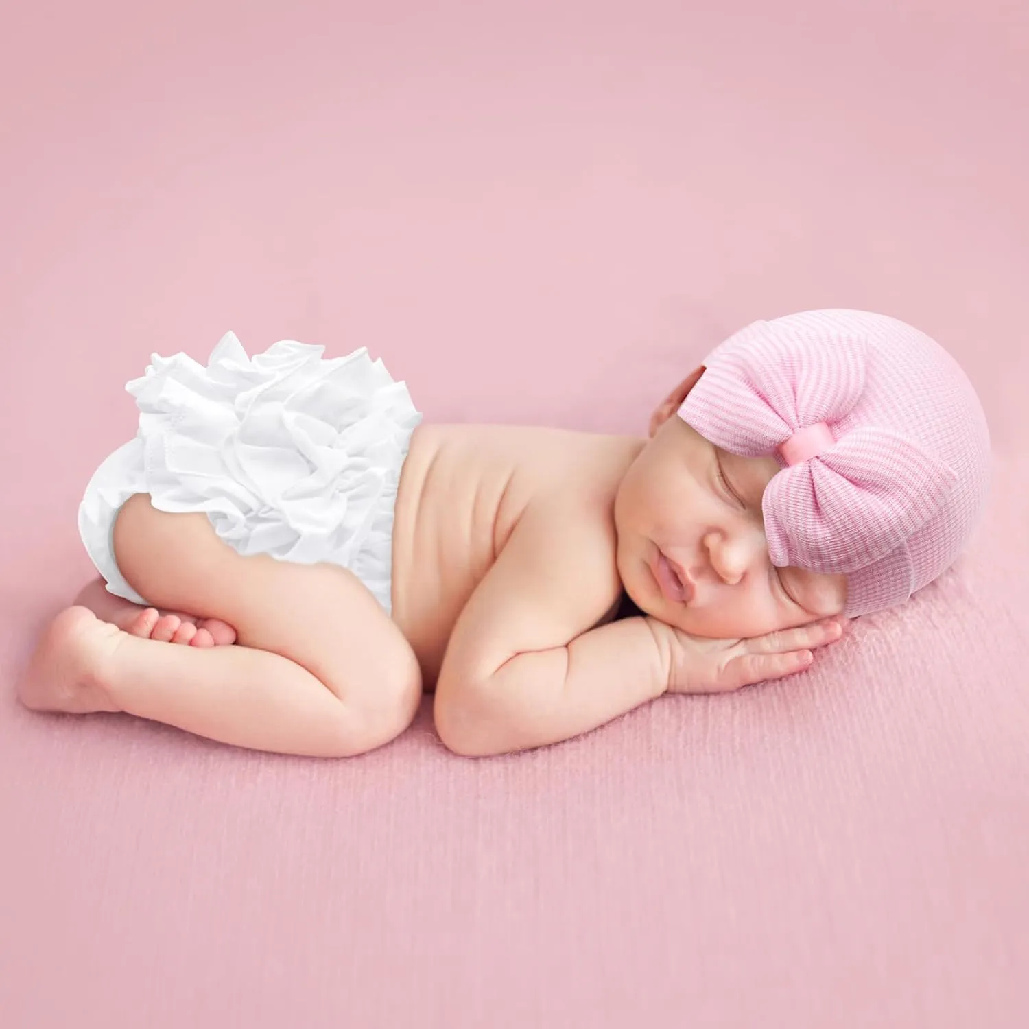 Diaper Covers for Girls Baby Bloomers Cotton Ruffle Bloomers for Toddler Girls Newborn Infant Shorts Baby Underwear