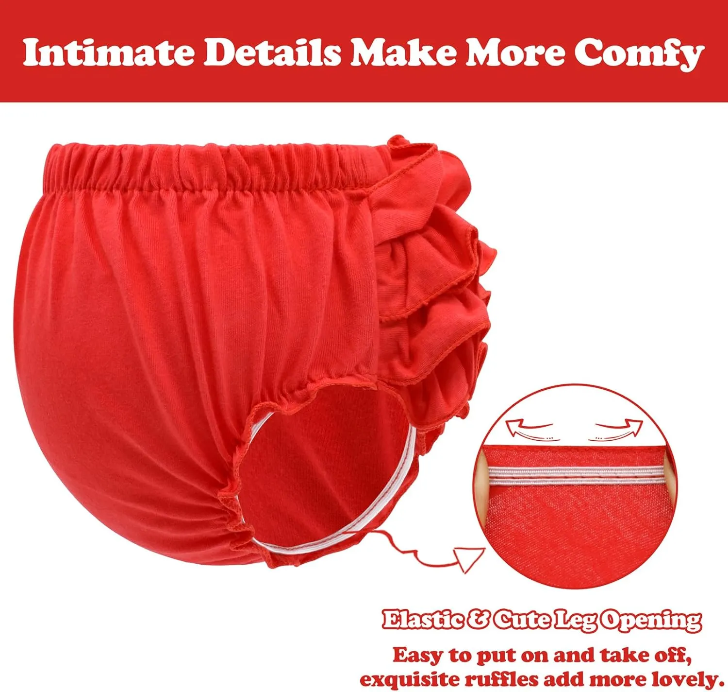 Diaper Covers for Girls Baby Bloomers Cotton Ruffle Bloomers for Toddler Girls Newborn Infant Shorts Baby Underwear