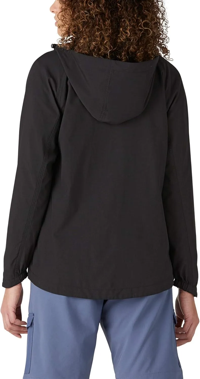 Dickies Women's Performance Hooded Rain Jacket