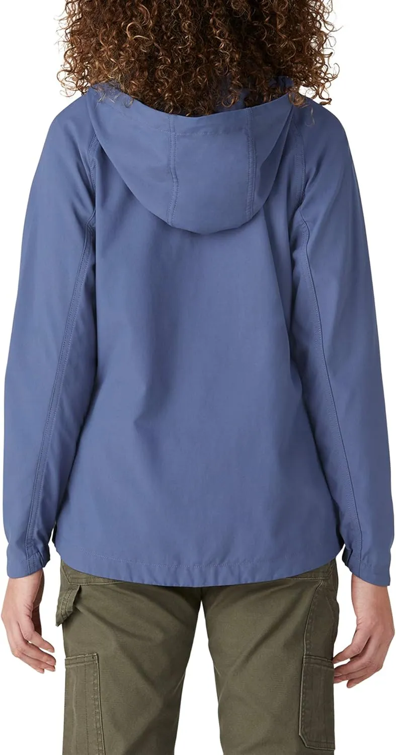 Dickies Women's Performance Hooded Rain Jacket