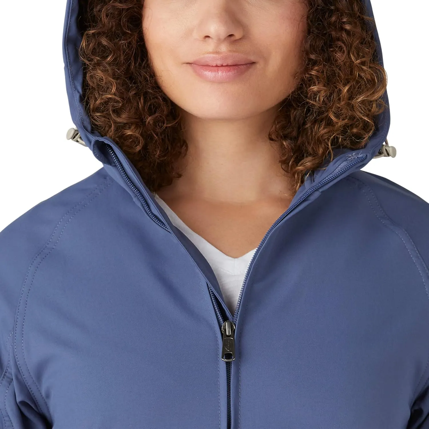 Dickies Women's Performance Hooded Rain Jacket