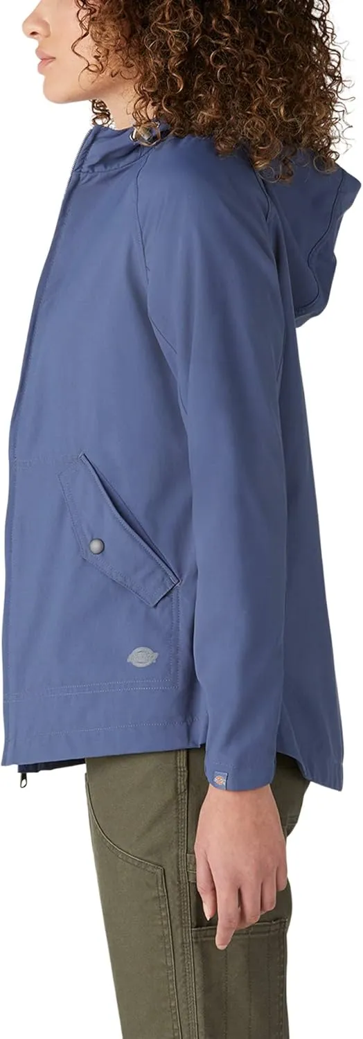 Dickies Women's Performance Hooded Rain Jacket