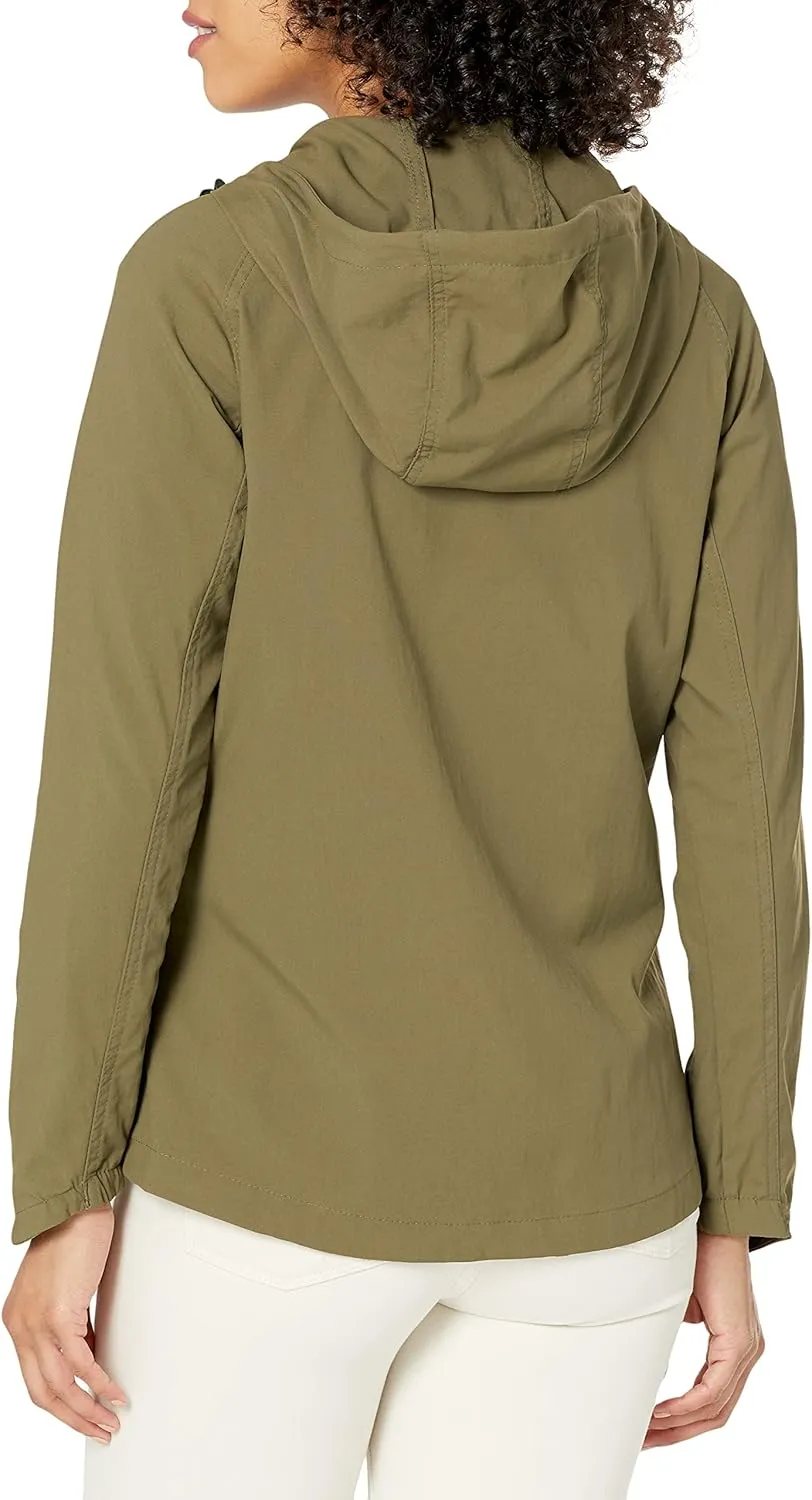 Dickies Women's Performance Hooded Rain Jacket