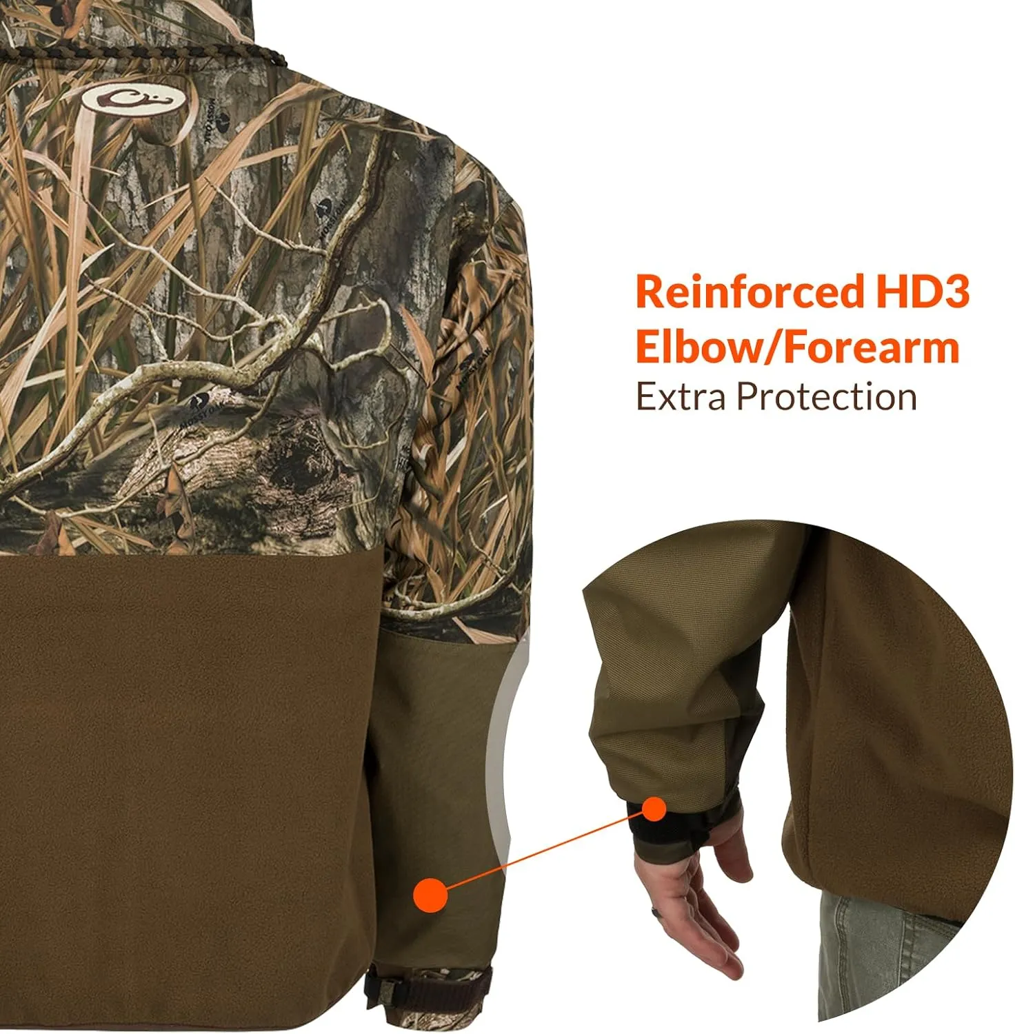 Drake Waterfowl Men MST G-Flex Eqwader Full Zip Jacket
