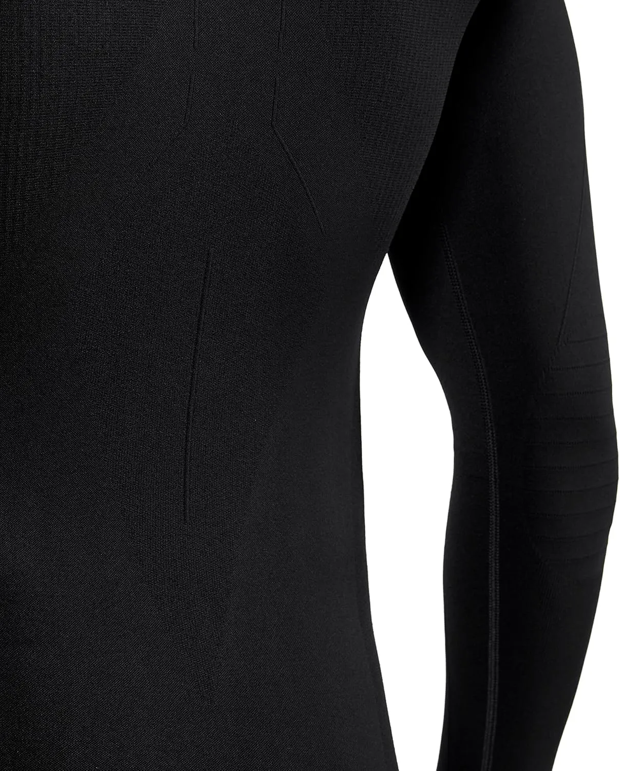 FALKE Men's Maximum Warm Zip Base Layer Top, 1 Piece