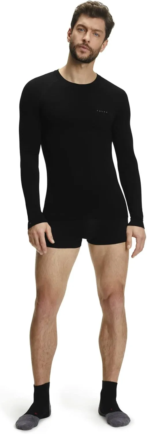 FALKE Men's Wool Tech. Light Base Layer Top, 1 Piece