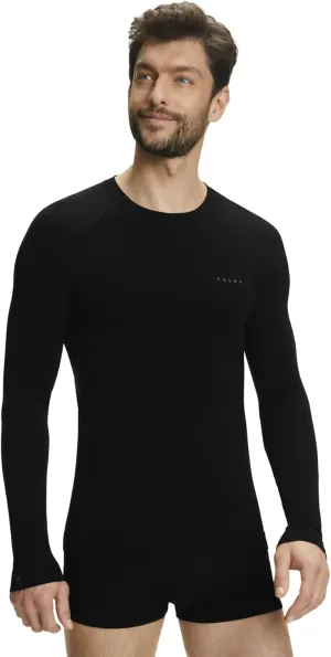 FALKE Men's Wool Tech. Light Base Layer Top, 1 Piece