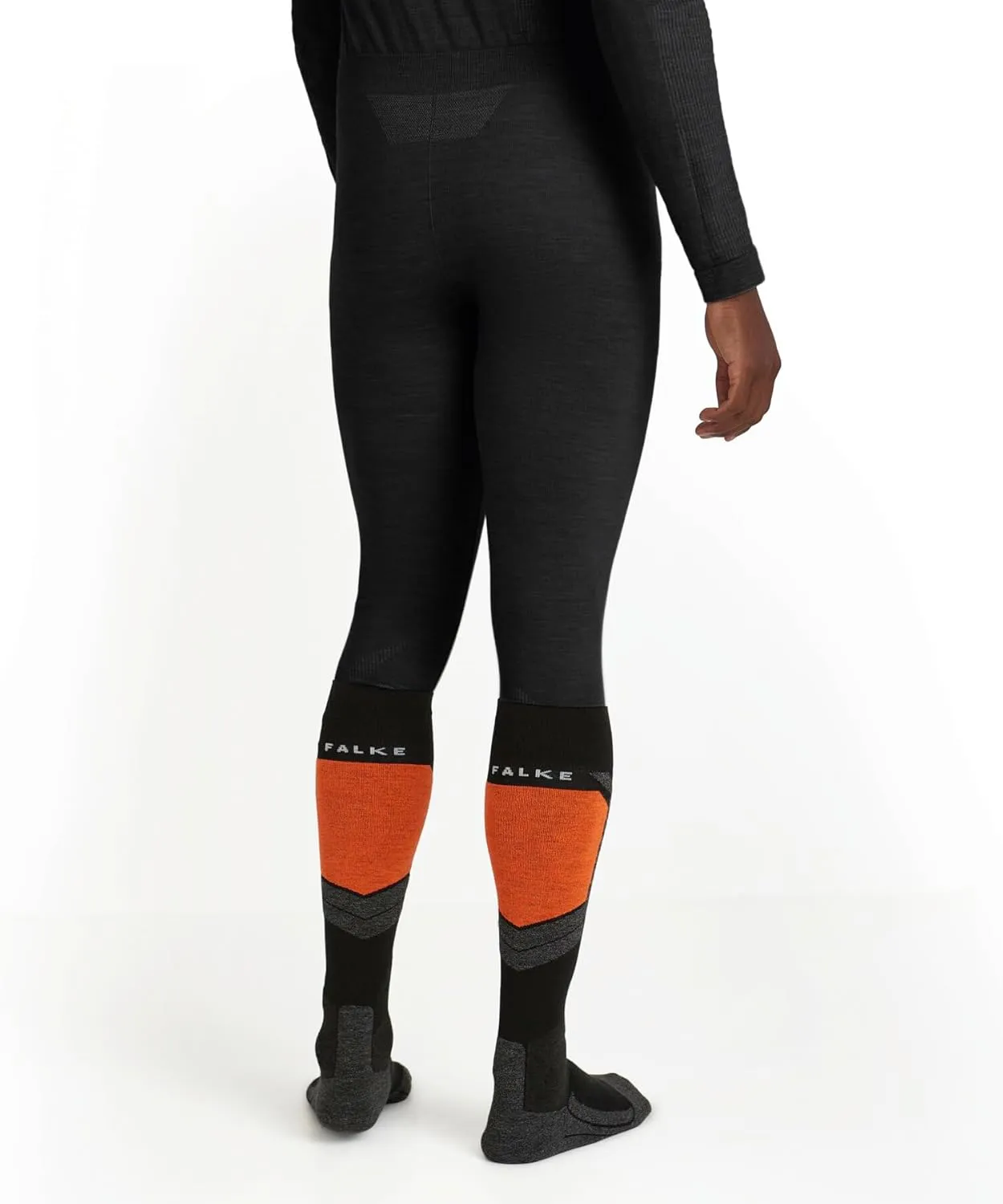 FALKE Men's Wool Tech. Long Base Layer Bottom, 1 Piece