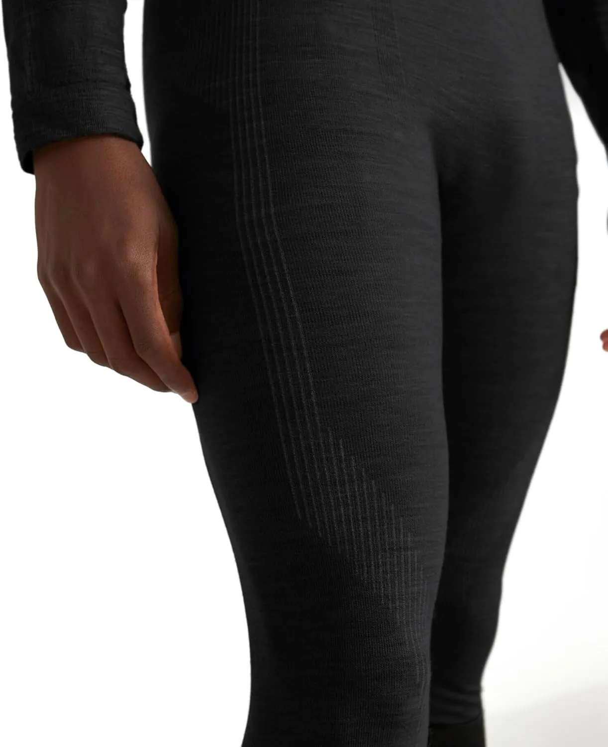 FALKE Men's Wool Tech. Long Base Layer Bottom, 1 Piece