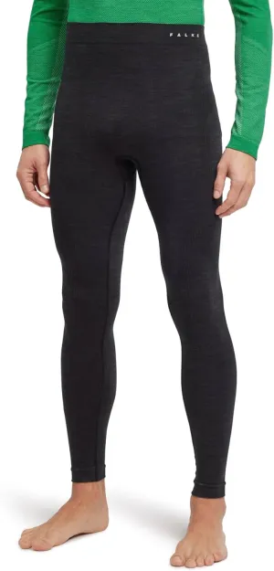 FALKE Men's Wool Tech. Long Base Layer Bottom, 1 Piece