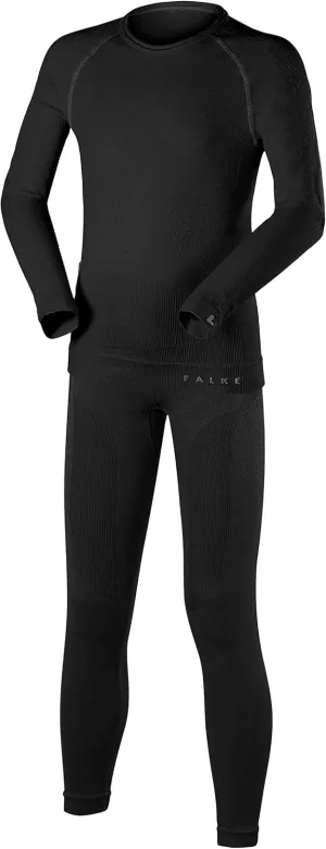 FALKE Unisex Kids Maximum Warm Base Layer Set, Thermal, 1 Piece