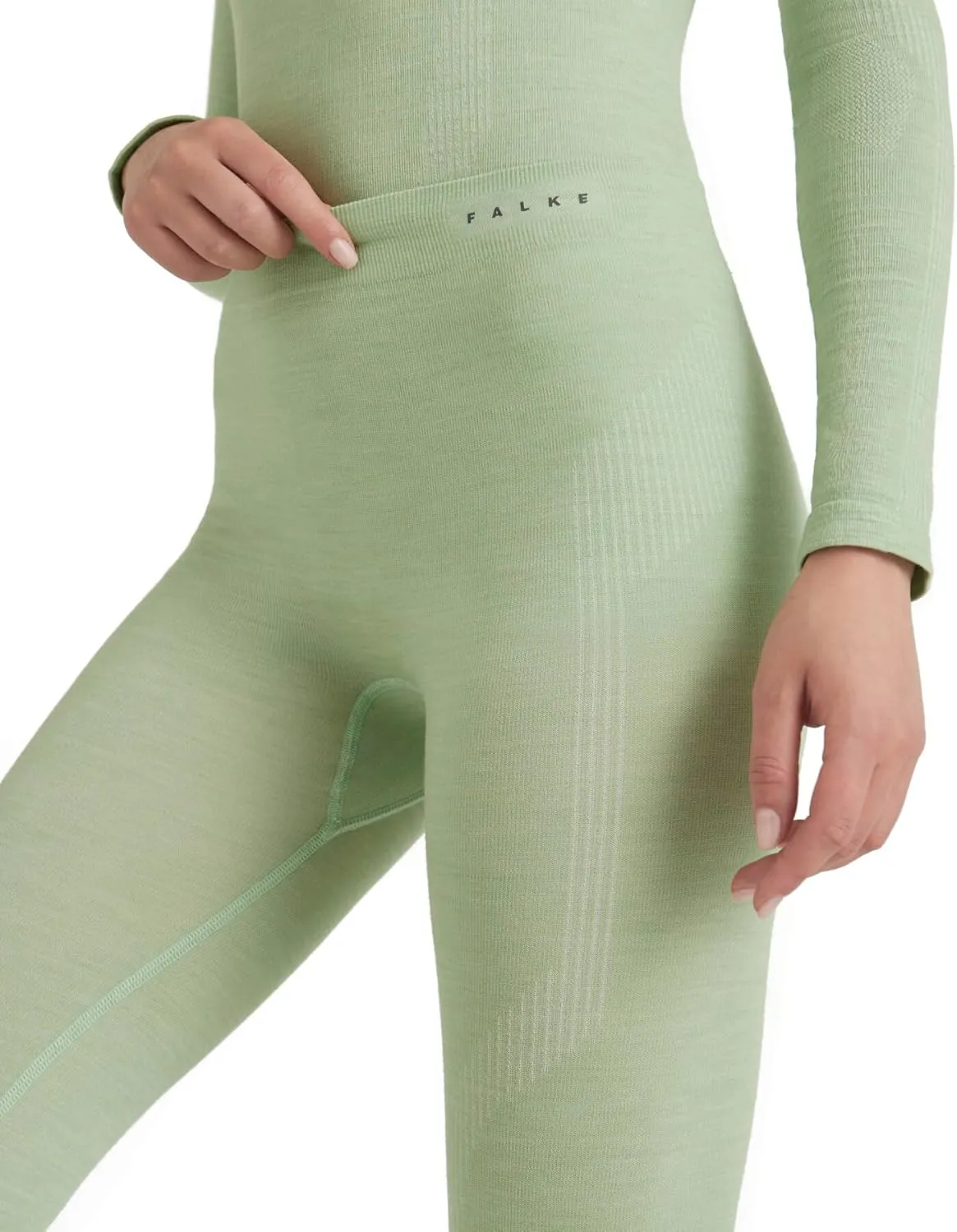 FALKE Women's Wool Tech. Long Base Layer Bottom, 1 Piece