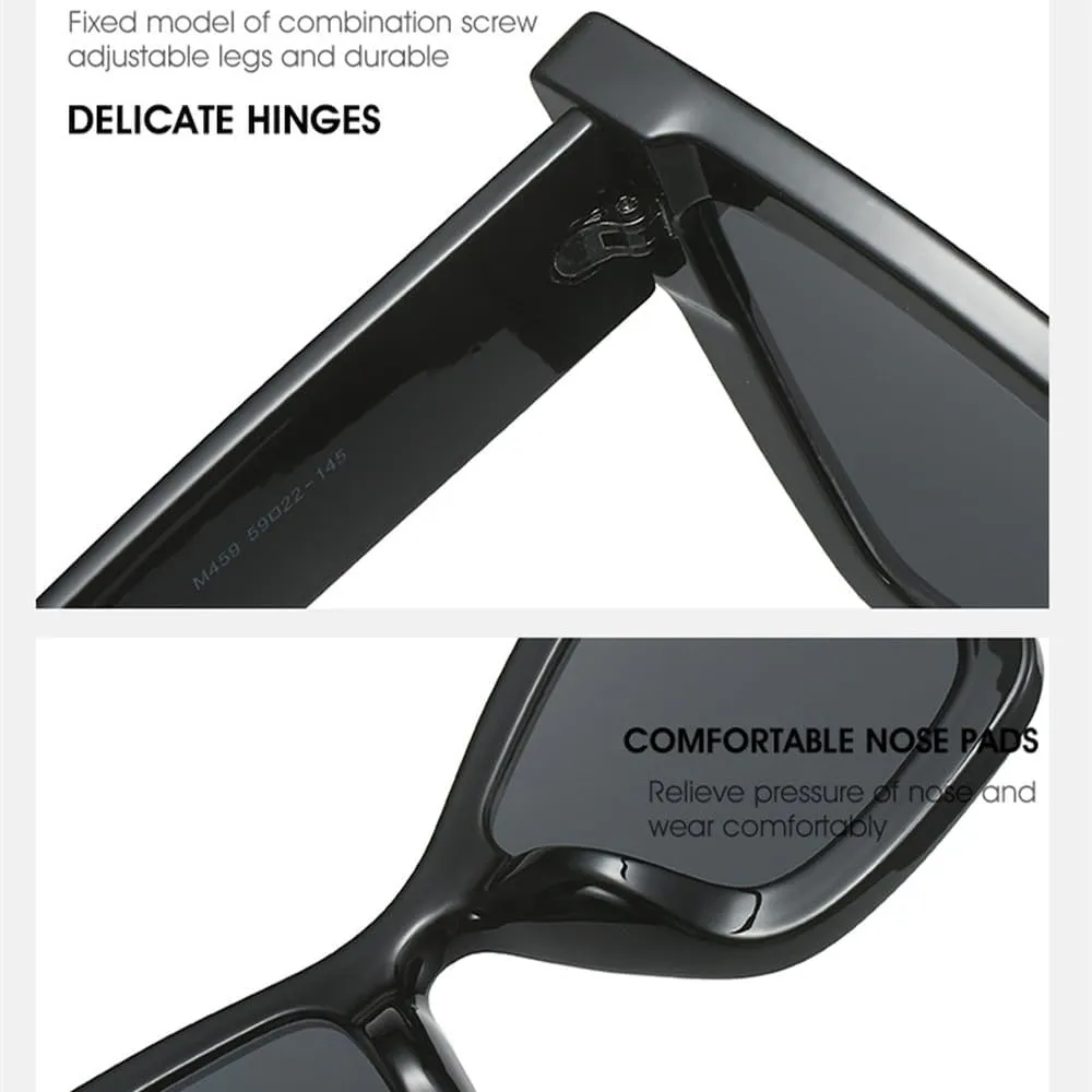 Fashion Oversized Sunglasses For Women Men Cat Eye Modern Retro Sun Glasses Trending Shades UV400