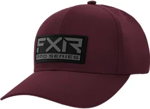 FXR UPF Pro Series Plus Snapback Hat Merlot/Black