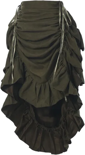 GRACEART Women's Victorian Steampunk Skirt Pirate Costume Burlesque