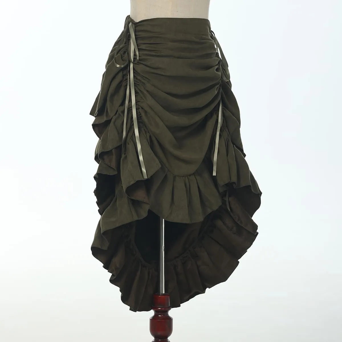 GRACEART Women's Victorian Steampunk Skirt Pirate Costume Burlesque