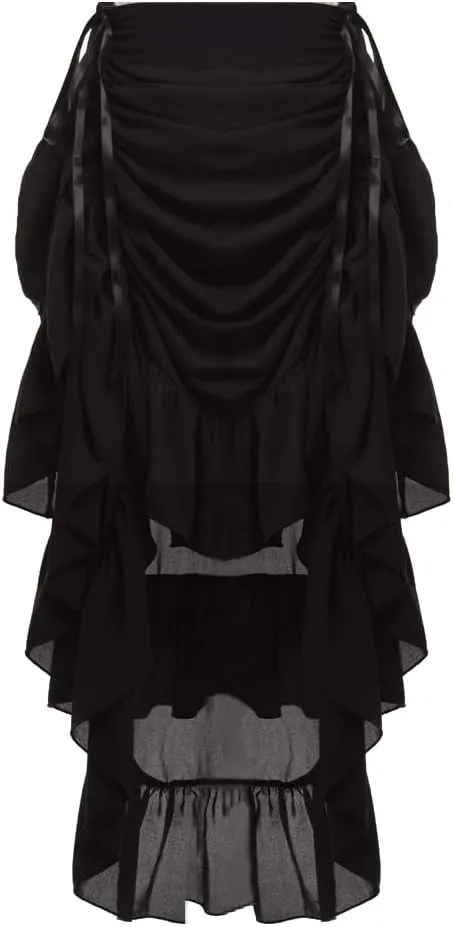 GRACEART Women's Victorian Steampunk Skirt Pirate Costume Burlesque