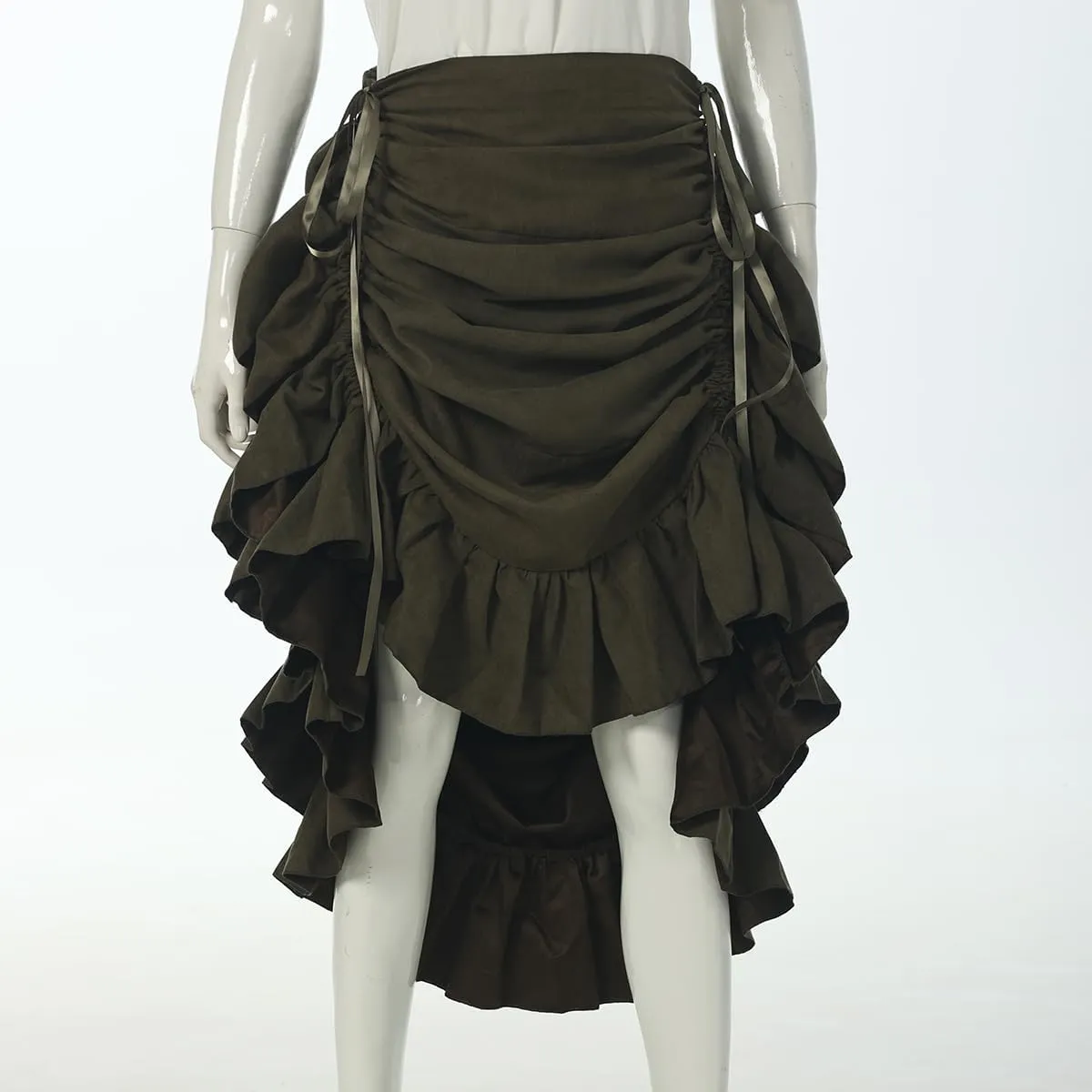 GRACEART Women's Victorian Steampunk Skirt Pirate Costume Burlesque