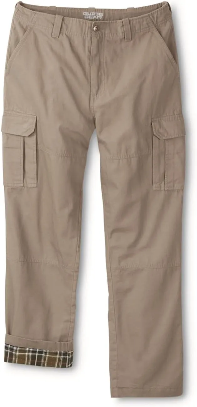 Guide Gear Outdoor 2.0 Flannel-Lined Cotton Cargo Pants