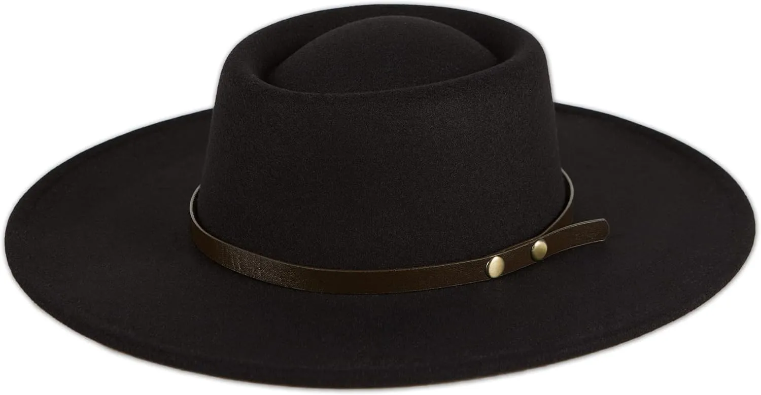 Hadley Wren Women's Oakley Fedora Wide Brim Panama Style Hat