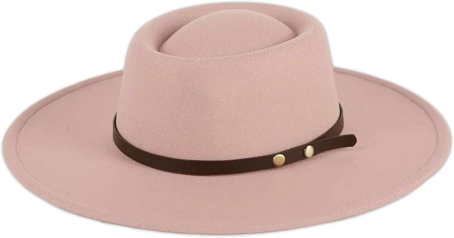 Hadley Wren Women's Oakley Fedora Wide Brim Panama Style Hat