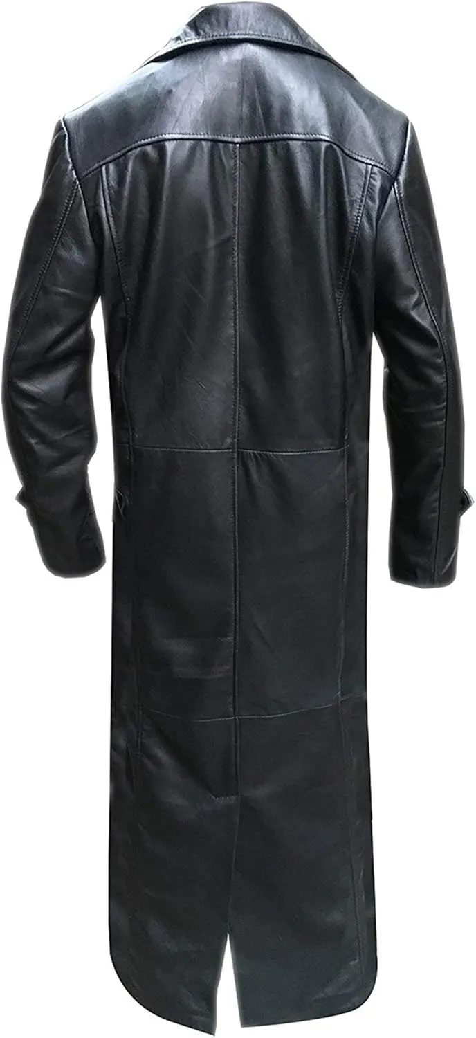 Halloween Cosplay Costume Leather Coat for Mens