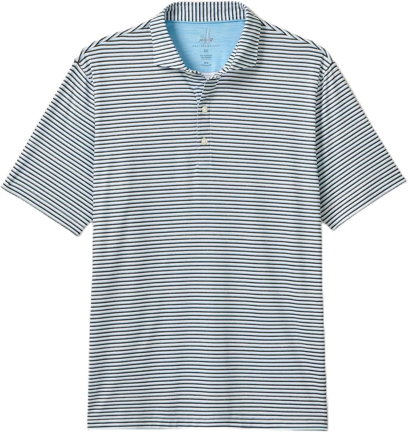 johnnie-O Featherweight Performance Polo - Warwick Stripe