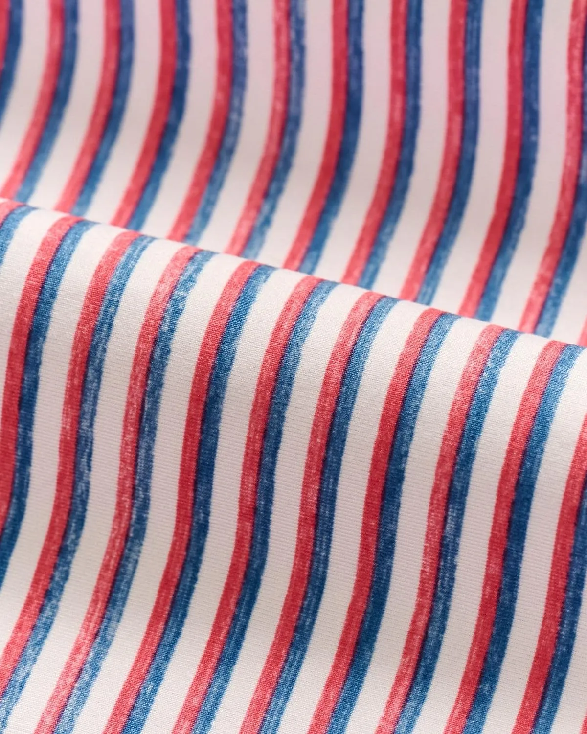 johnnie-O Featherweight Performance Polo - Warwick Stripe