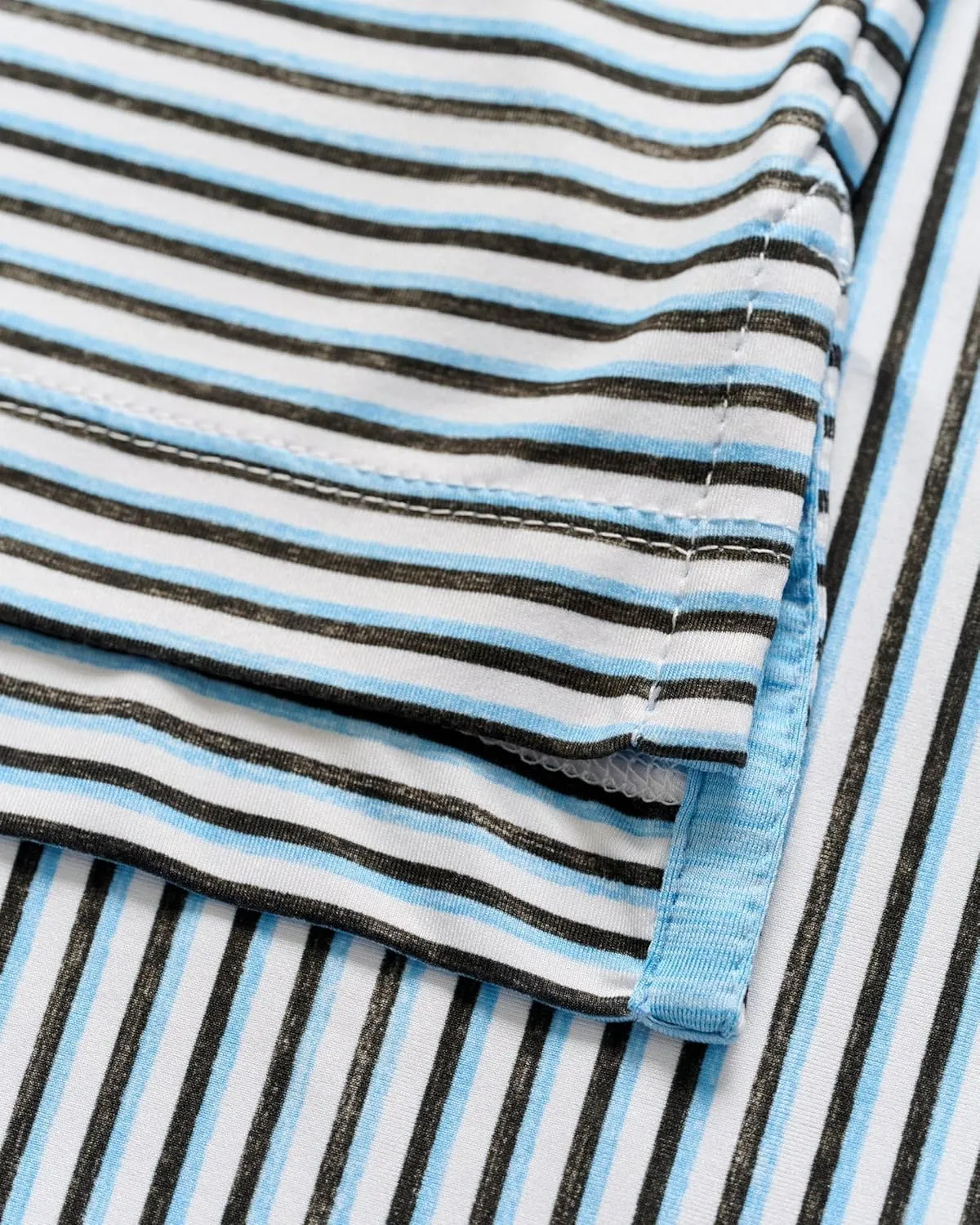 johnnie-O Featherweight Performance Polo - Warwick Stripe