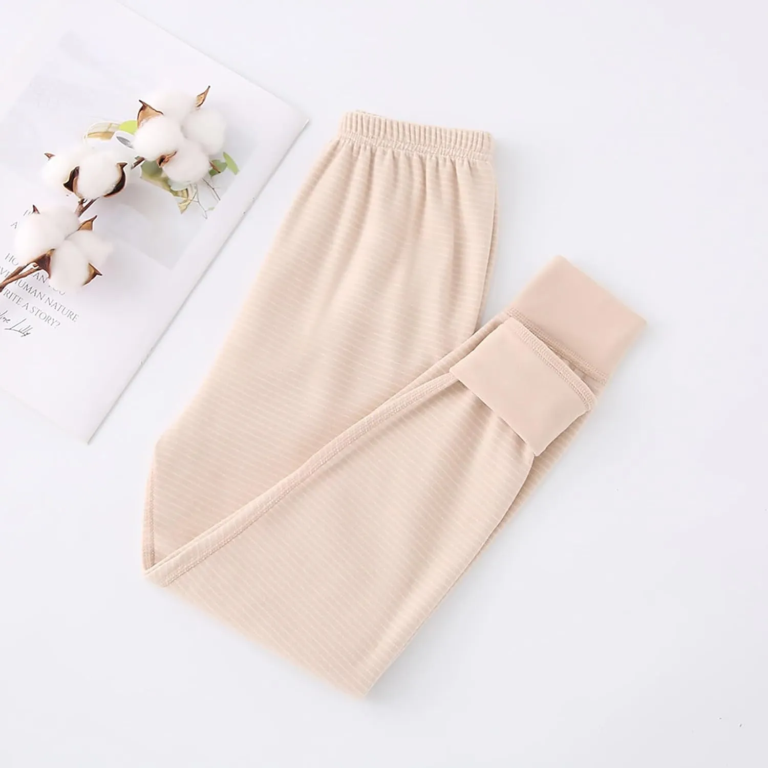 Kids Leggings Baby Girls Winter Thick Warm Pant Fleece Lined Slim Tights Casual Joggers Underwear Pants
