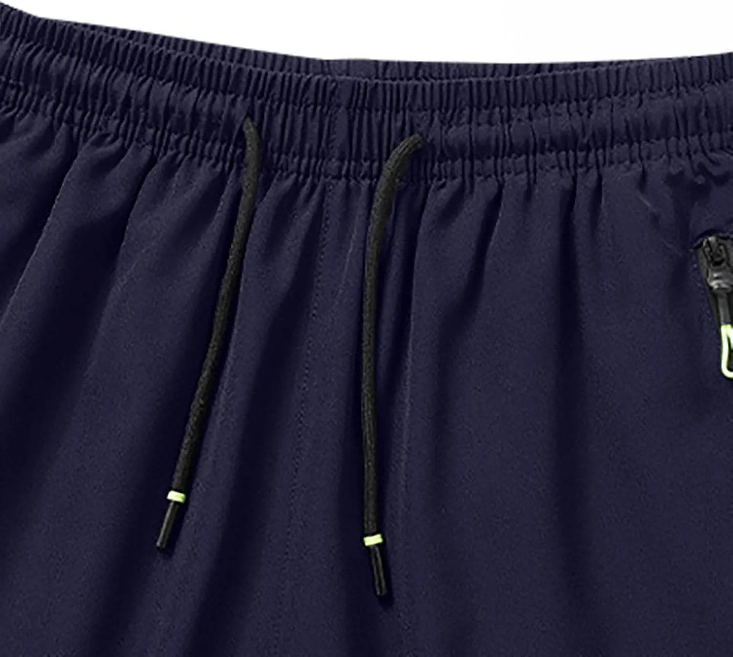 Lastesso Mens Athletic Shorts Quick Dry Lightweight Summer Shorts Cozy Training Running Jogger Activewear with Zipper Pockets