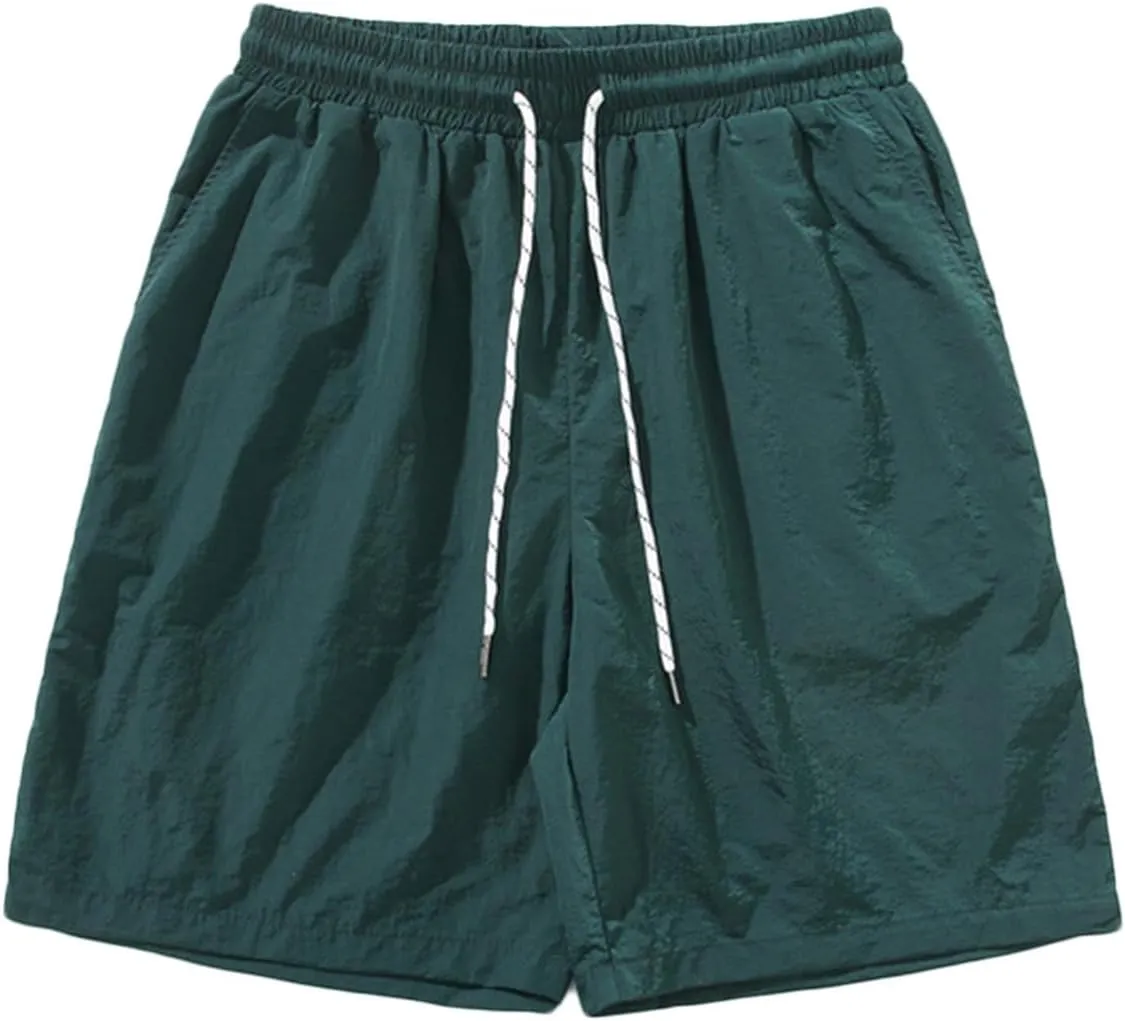 Lastesso Running Shorts for Men Quick Dry Athletic Activewear Lightweight Summer Jogger with Pockets Cozy Outdoor Sports Pant
