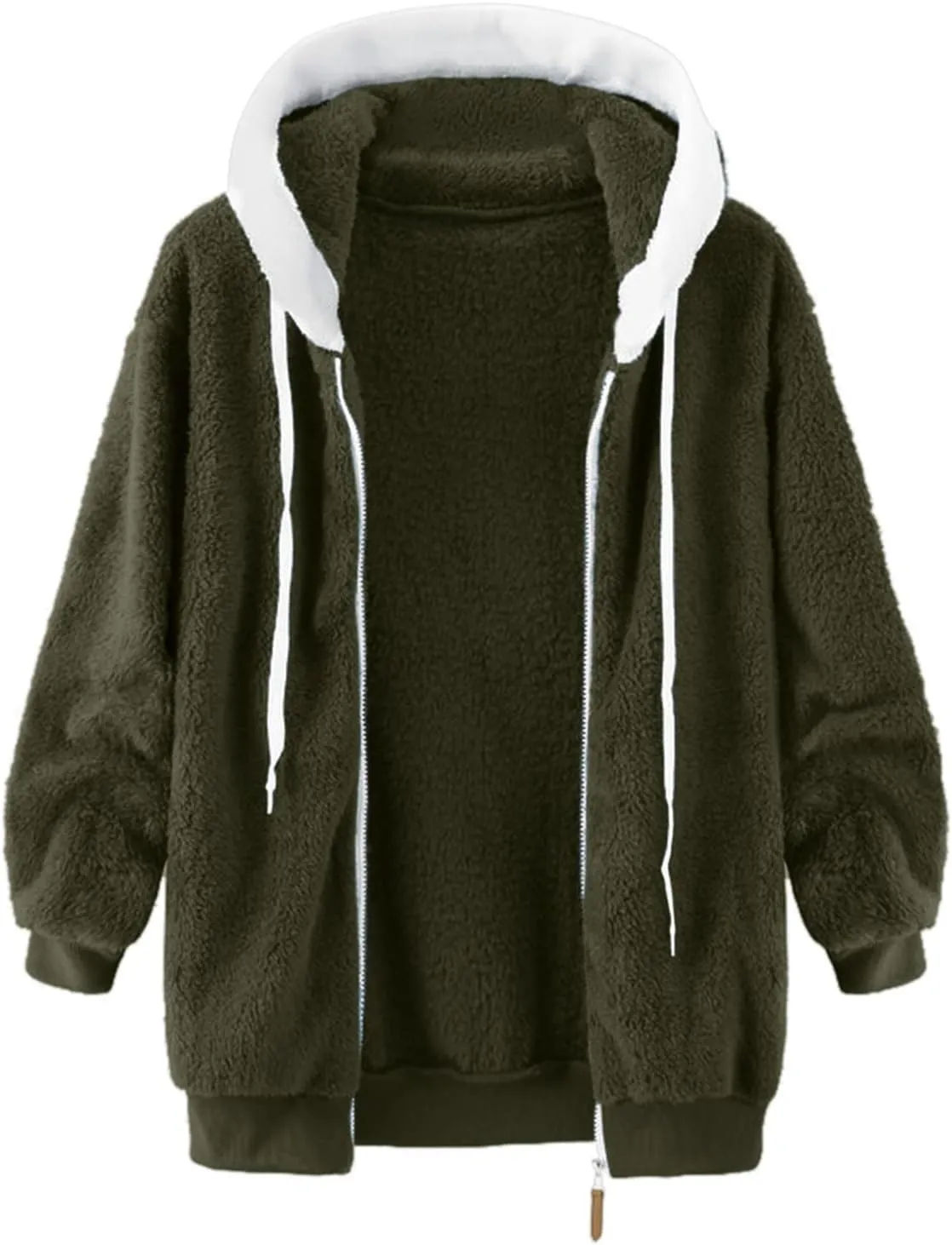 LCMTWX Women 2023 Fall Winter Fleece Jackets Fleece Sleeve Plus Size Women Women's Coat Womens Winter Coat Fall Jackets for
