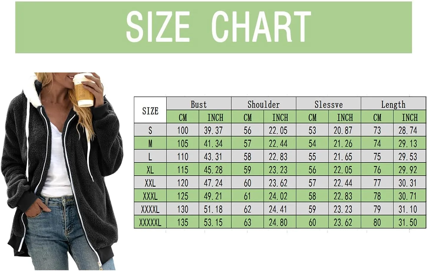 LCMTWX Women 2023 Fall Winter Fleece Jackets Fleece Sleeve Plus Size Women Women's Coat Womens Winter Coat Fall Jackets for