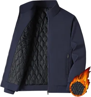 Maiyifu-GJ Men's Fall Winter Down Coat Lightweight Warm Thicken Puffer Jacket Windproof Quilted Padded Jackets Outerwear