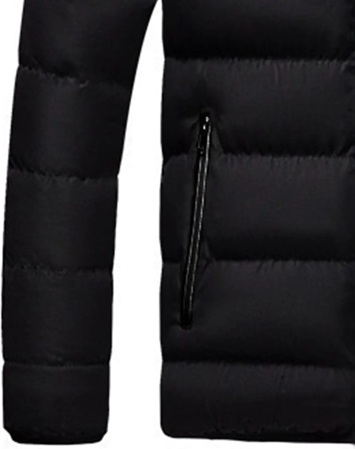 Maiyifu-GJ Men's Winter Jacket Quilted Puffer Jackets Lightweight Warm Windproof Down Coats Thicken Padded Outerwear