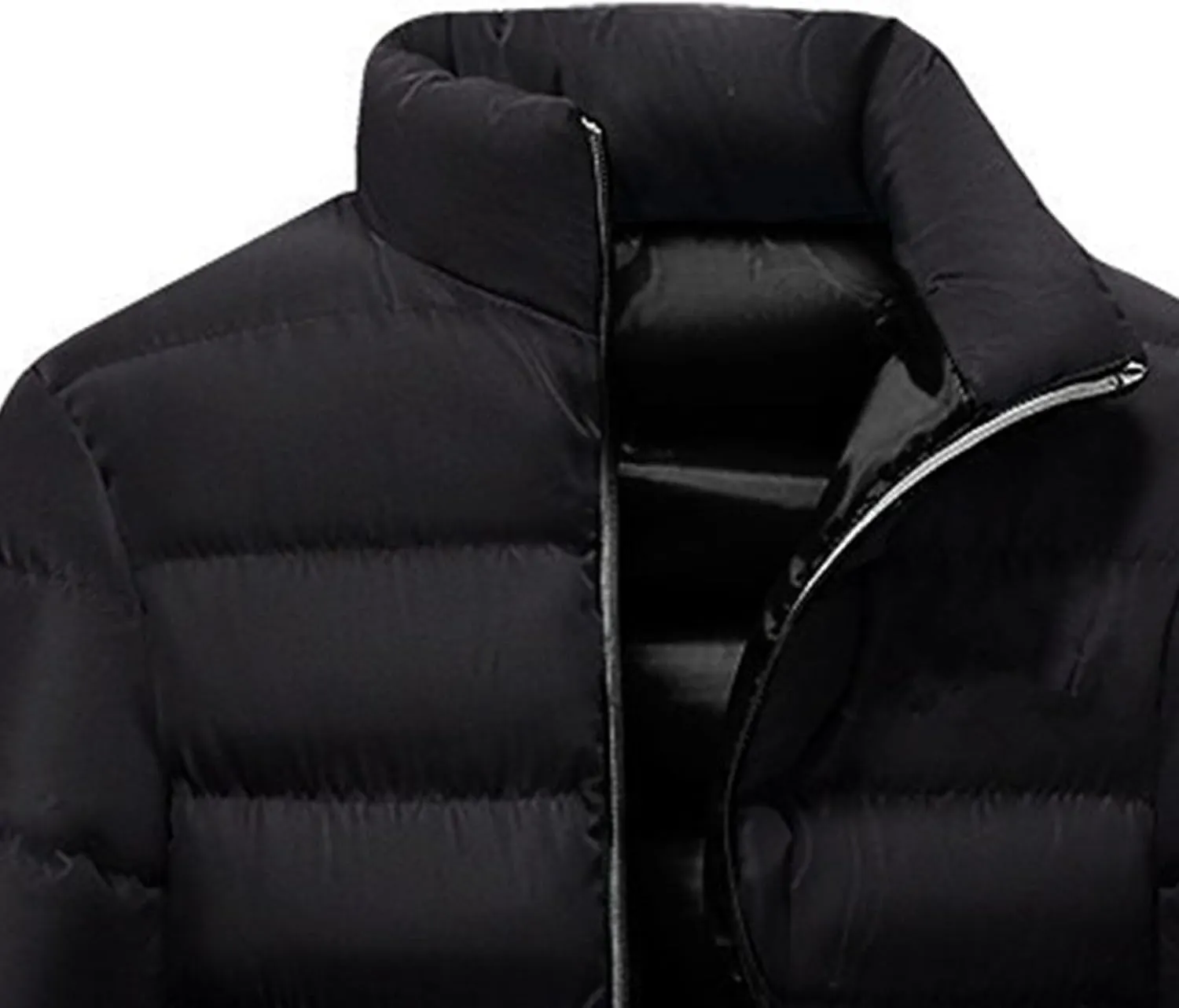 Maiyifu-GJ Men's Winter Jacket Quilted Puffer Jackets Lightweight Warm Windproof Down Coats Thicken Padded Outerwear